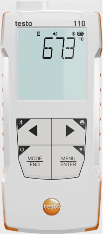 0563 0111 Temperatur-Messgerät Messbereich Temperatur -50 bis 150 °c Fühler-Typ ntc HACCP-kon - Testo