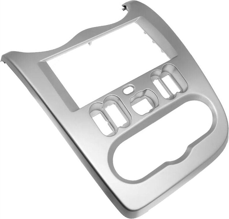 Doppel-Din-Auto-DVD-Radio-Blende Rahmen für RENAULT LOGAN 2010-2013 LHD 7 Zoll Adapter CD-Panel Trim Kit Lünette