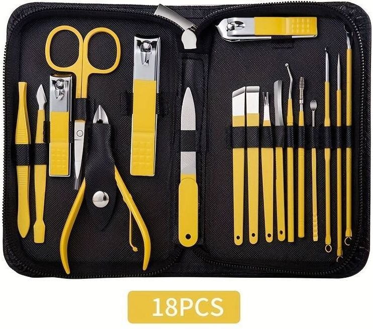 Nagelknipser-Set, Nagelknipser, Edelstahl, Schere, Maniküre, Pediküre, Nagelhautentfernungswerkzeuge