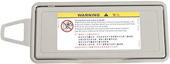 Woosien - Auto Visier Schild Shade Board Spiegel Abdeckung Ersatz für s Klasse W220 1998-2005 Grau rechte Seite