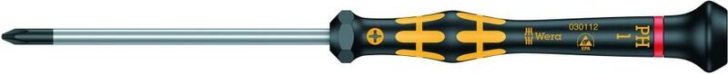 Elektronik- Schraubendreher esd PH1x80mm Wera