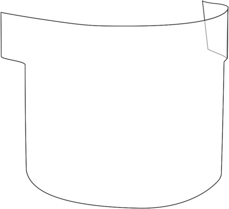 JSP - Abzieh-Visier-Set, 10-teilig, Typ: foil