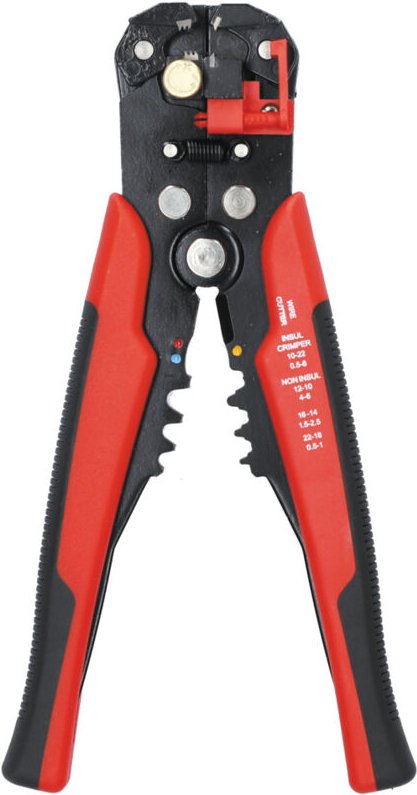 Automatischer Abisolierer und Crimpzange