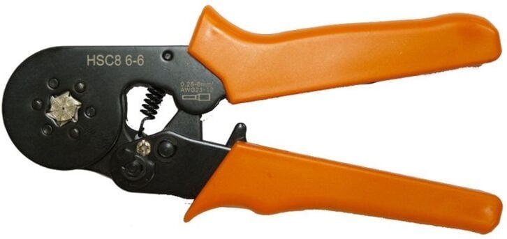 Crimpzange 0,25 - 6,00 mm² Crimpeinsätze