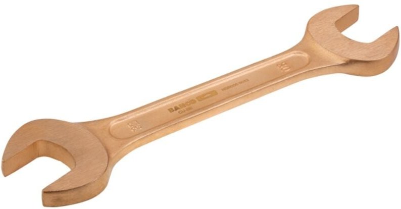 Bahco Funkenfreier Doppelmaulschlüssel, 14 x 15 mm, aus Kupferberyllium, 145 mm