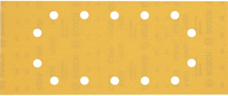 Professional Expert C470 Schleifpapier mit 14 Löchern für Schwingschleifer, 115 x 280 mm, g 400, 10-tlg. (2608900852) - ...