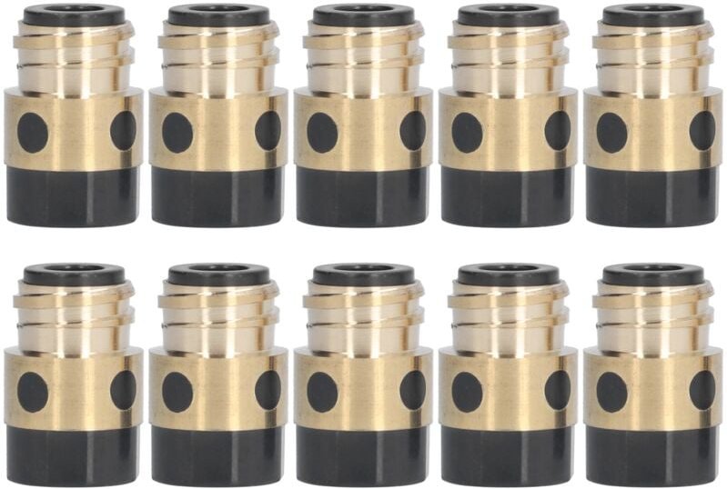 Ej.life - 10 Stück Schweißbrenner Kontakt Schweißbrenner Kontaktspitzenhalter, Schweißkontaktspitzenhalter Spitzenhalter...