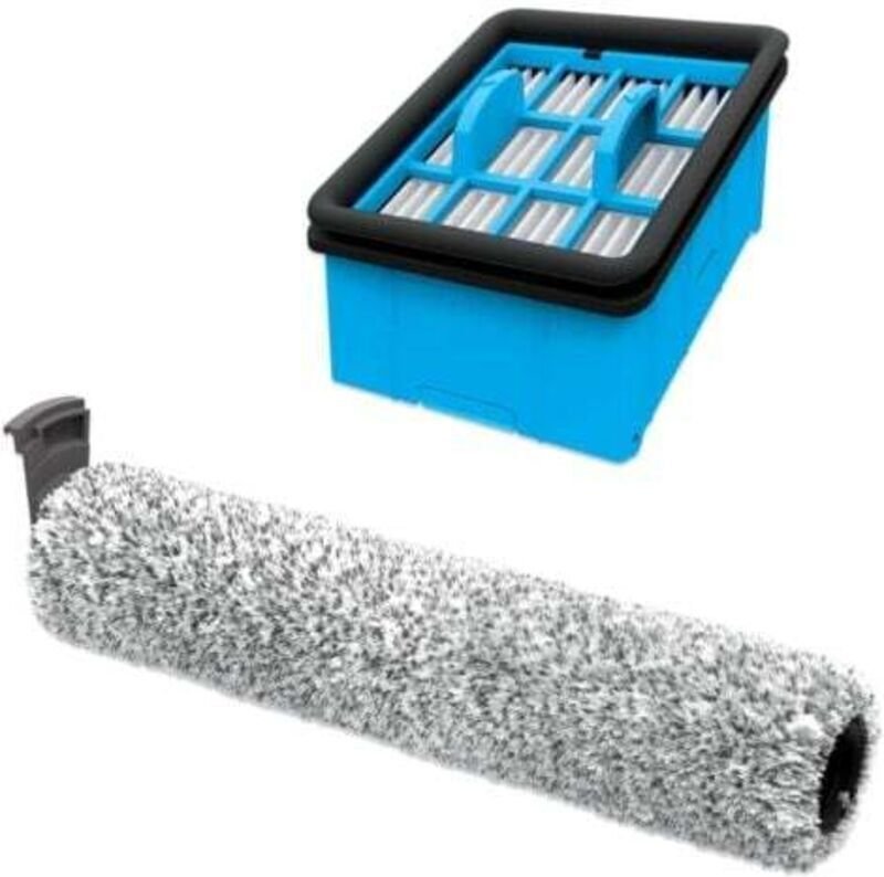 Ersatzbürstenrolle und HEPA-Filter für den kabellosen Stielstaubsauger BISSELL 3912N 4046 (1 Bürstenrolle + 1 HEPA-Filte...