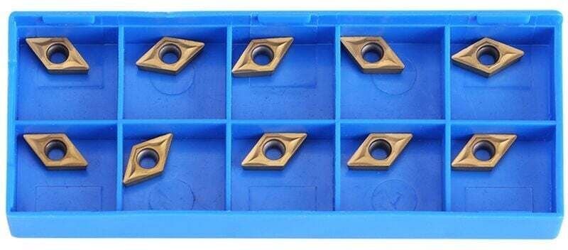 KZQ - Drehschneidwerkzeuge, Hartmetall-Drehwerkzeuge, langlebiges 10-teiliges Drehen von Metalldrehmaschinen für Drehwer...