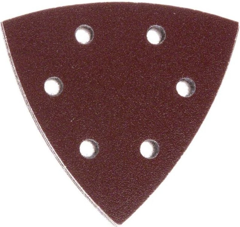 Schleifblatt-Set für Deltaschleifer, 93 mm, k 60 - 240, Klett, 6 Löcher, 25er-Pack - Bosch