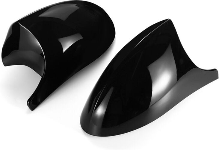 1 Paar GläNzend Schwarze Kuh-EckrüCkspiegel für 3Er E81 E87 E90 E92 2004 2005 2006 2007 2008 2009