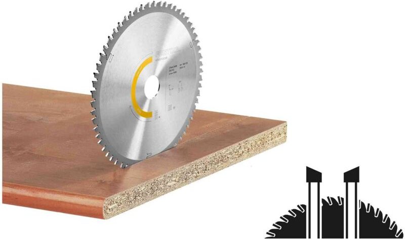 Kreissägeblatt wood fine cut hw 216x2,3x30 W60 (500125) - Festool