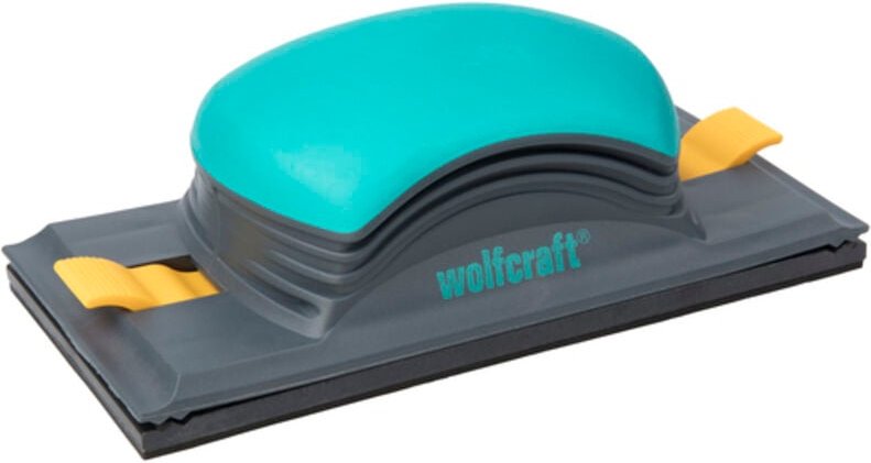 Wolfcraft - Handschleifer 93 x 230 mm Maß 93 x 220 mm Schleifpapier & Schleifhilfen