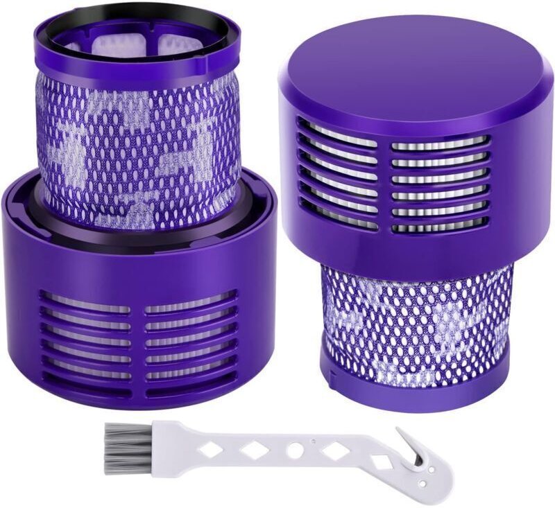 Filter für Dyson V10 SV12, 2 Ersatzfilter für den Dyson V10 SV12 Cyclone Staubsauger, Akku-Zubehör V10 Absolute Animal M...