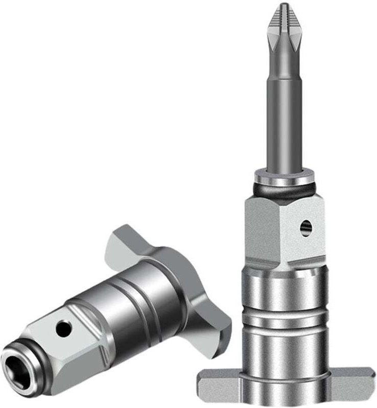 Bürstenloser Schlagschrauber, Zubehör für die Doppelfunktion am Schaft, verstellbarer Schraubenschlüssel, Schaftteil