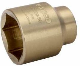 Bahco Steckschlüssel-Einsatz 1/2, funkenfrei, Aluminiumbronze, 7 mm - NS220-07"