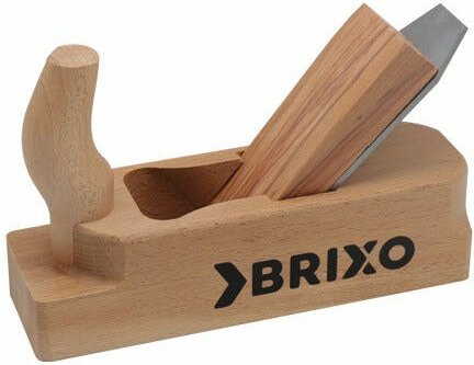 Holzebene mit Horngriff und Brixo Stahlklinge