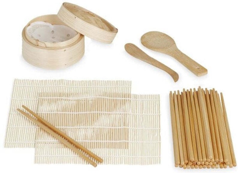Sushi set aus bambus