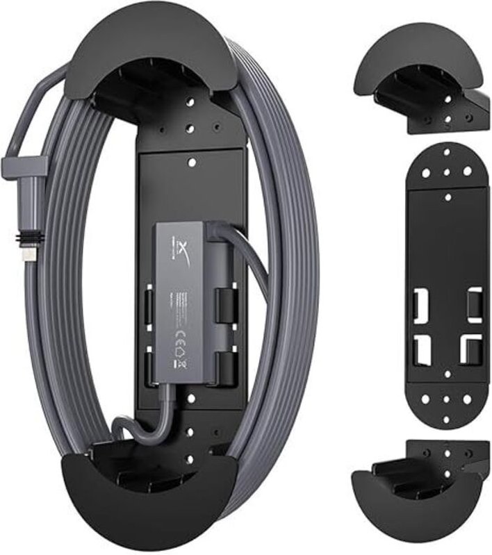 Starlink-Ethernet-Kabelhalterung, Starlink Gen 3 Kabelmanagement-Zubehör, ABS-Stabilisierungsmontagesatz für Ethernet V2...