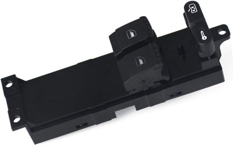Fensterheber Schalter Neueste Power-Fenster-Schalter Fit for Skoda Fabia Octavia for Volkswagen for VW Golf MK4 Doppeltü...