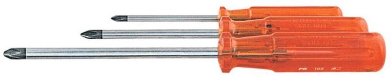 Pb Swiss Tools - Schraubendreher-Satz, für Phillips, mit Kunststoffheft, 7-teilig