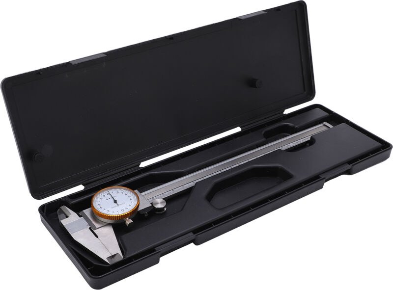 FTVOGUE Messschieberrahmen mit 0-200 mm Tiefenmesslatte, Nonius-Messschieber-Messwerkzeug für genaue Messungen.