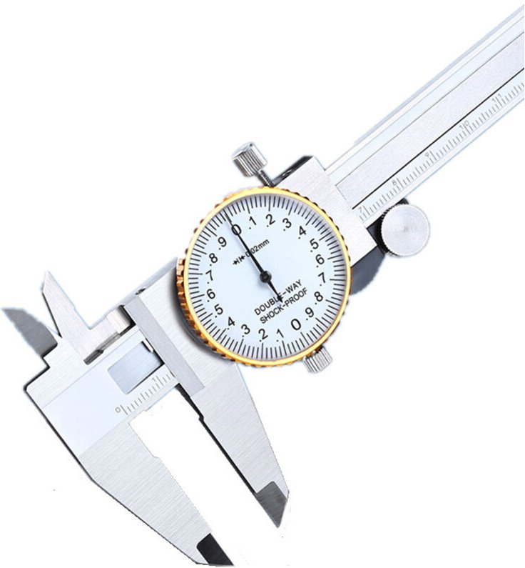 Tischmessschieber, hochpräziser ölgefüllter Messschieber, Standardmessbereich 0-150 mm