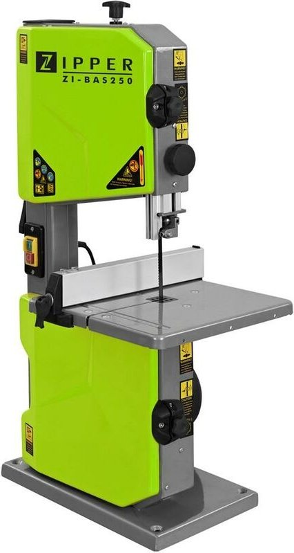 Zipper - Holz-Bandsäge ZI-BAS250 500 w, Sägebandlänge: 1712 mm