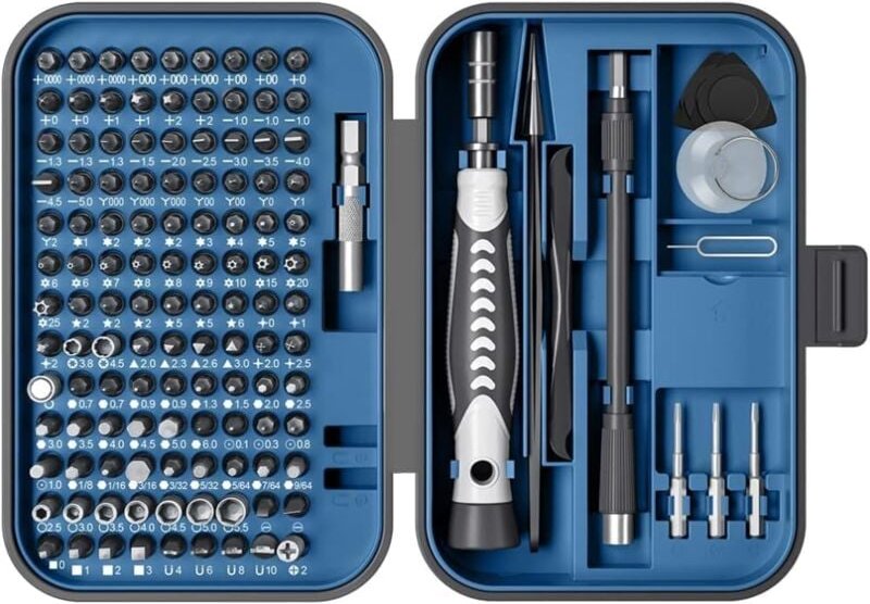Gabrielle 130 in 1 Präzisions-Schraubendreher-Set, verbessertes Kit, Präzisions-Schraubendreher - Ulisem