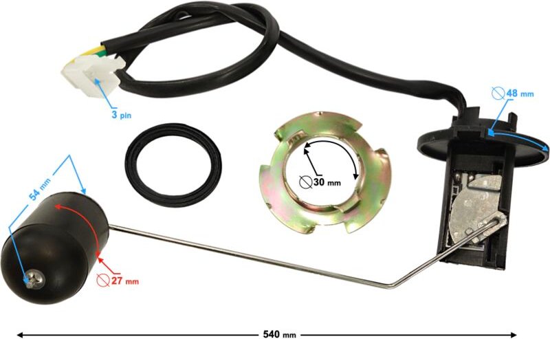 Kraftstoffstandsensor für Huragan 5 Roller