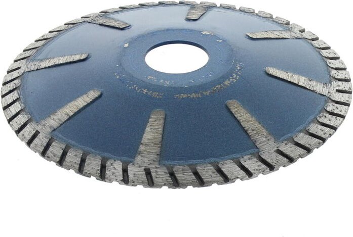 Btec - Diamant Trennscheibe Granit Concave Kurvenscheibe ø 125 mm Bohrung 22,22 mm