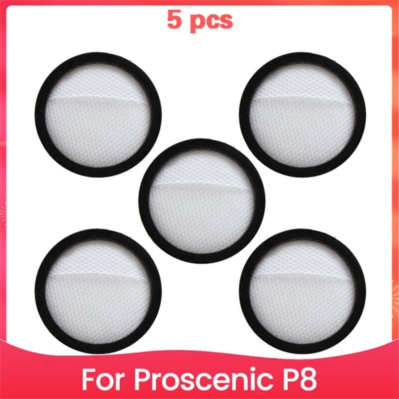 5Pcs Filter Reinigung Ersatz Hepa-Filter für P8