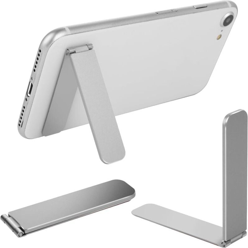 Ultradünner und verstellbarer Handyhalter aus einer Legierung, faltbar und verstellbar, für Mobiltelefone und Tablets, U...