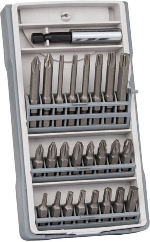 Schrauberbit-Set 26tlg. 25 mm 49 mm Bit-Set Bit-Halter Bit-Box 2607017037 - Bosch