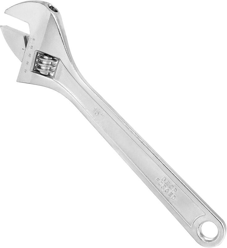 375 mm verstellbarer Schraubenschlüssel, maximale Öffnung 48 mm