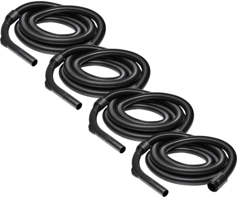 vhbw 4x Ersatz Schlauch kompatibel mit Kärcher A 2201, A 2120 Me EU (1.629-308.0) Staubsauger - 5,5 m, Handgriff, 58 mm ...