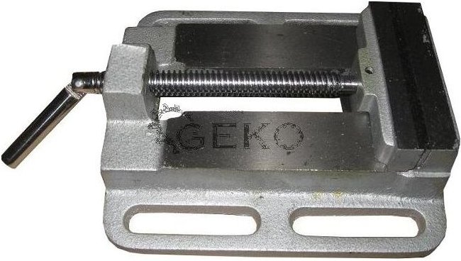 Geko G01040 - Bohrerschraube (Gusseisen, 60 mm), Farbe silber
