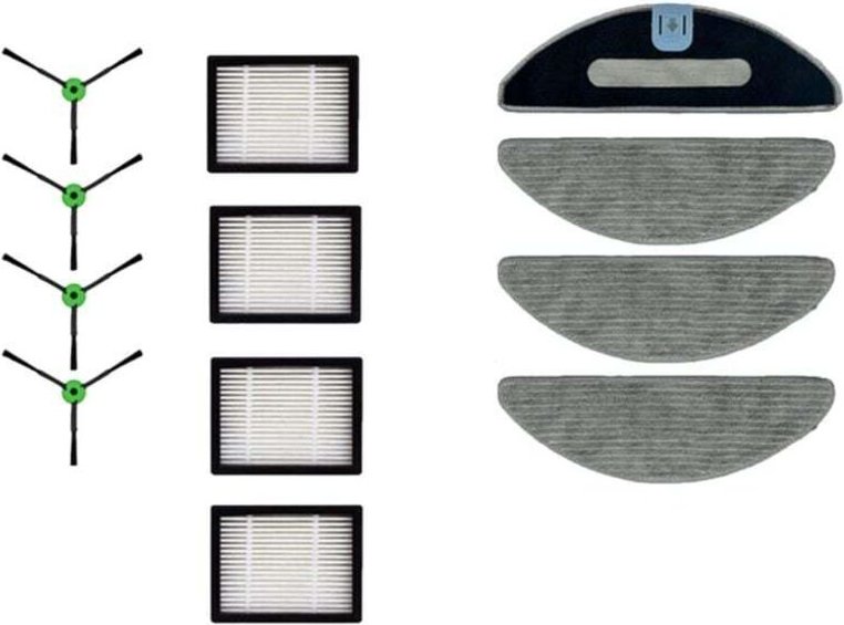 Zubehör: Filter, Seitenbürste, kompatibel mit iPhone 5, iPhone 5 Plus, J5, J5 Plus