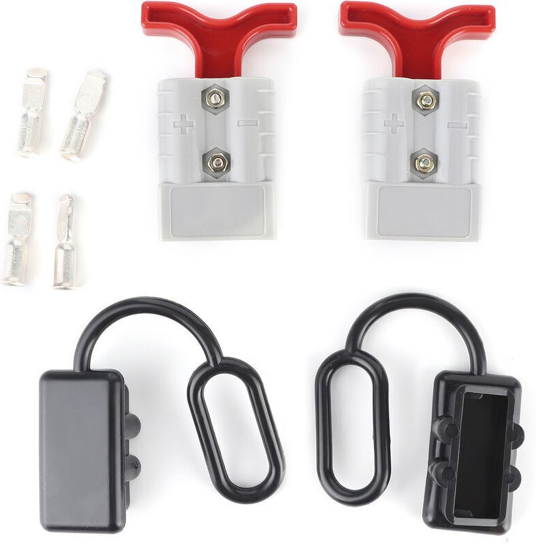 Batteriesteckdose mit Schnellkupplung, 600 V, 50 A, EEL0002A, für Wohnmobile und Camper