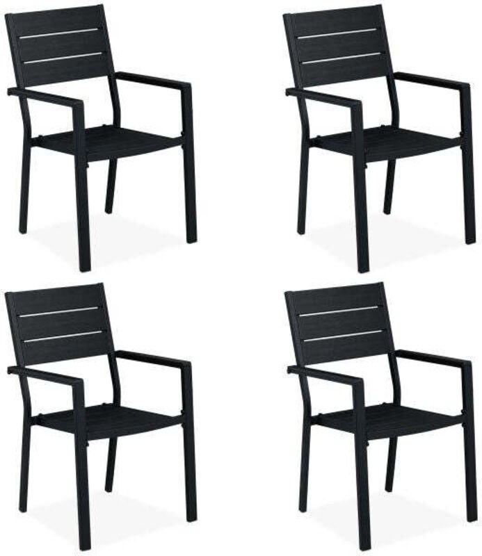 Garden chairs set of 4