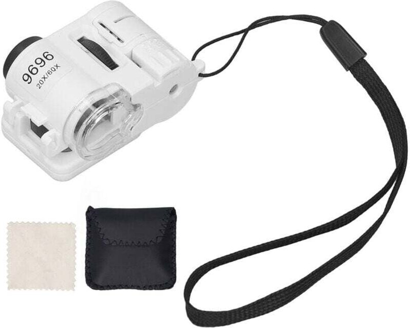 Tragbare LED-Lupe, biegbar, 20 x 60 x