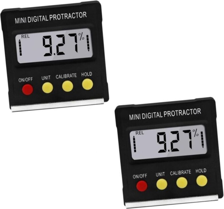 Teile Digitaler Winkelmesser Winkelmessgerät Digitales Winkellineal Digitale Wasserwaage Winkelmesser Winkelmesser Winke...