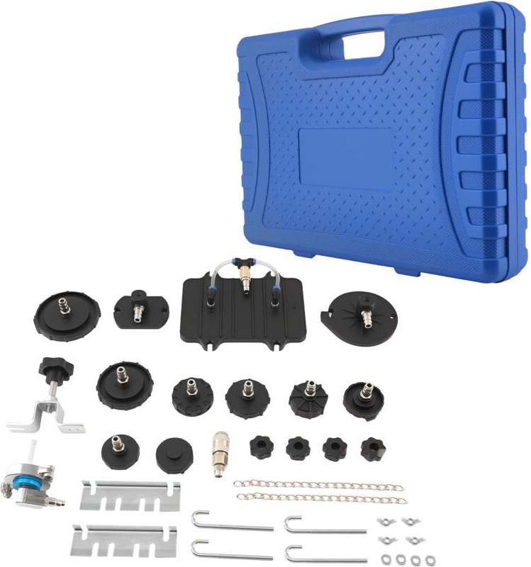 13-tlg Druckluft Bremsenentlüfter Bremsenentlüftungsgerät for E20 Adapter Se