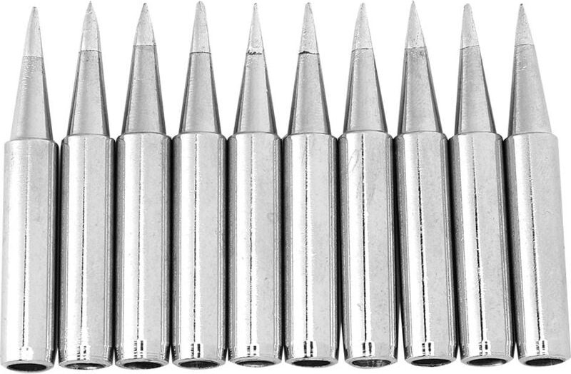 Lötspitzen, 10 Stück Lötspitzenklemme, Lötspitzen-Daumenlötwerkzeug, Lötkolbenhalter