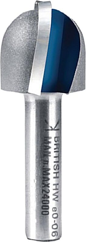 Makita Hohlkehlfräser Ø 20 mm Ø 20 mm • 8 mm Schaft • 10 mm Radius