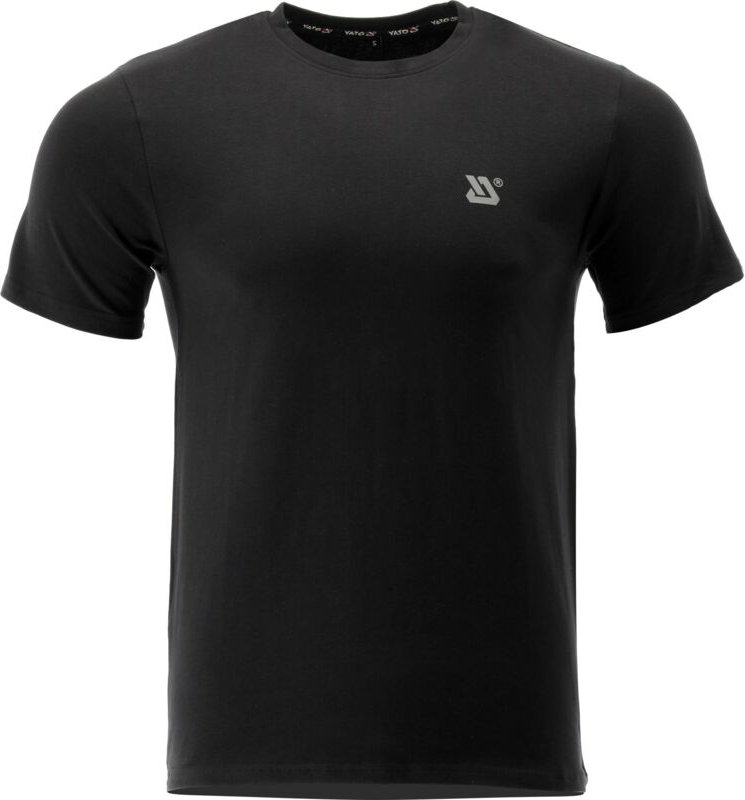 T-shirt mit Elasthan 200g/m² schwarz Gr. M