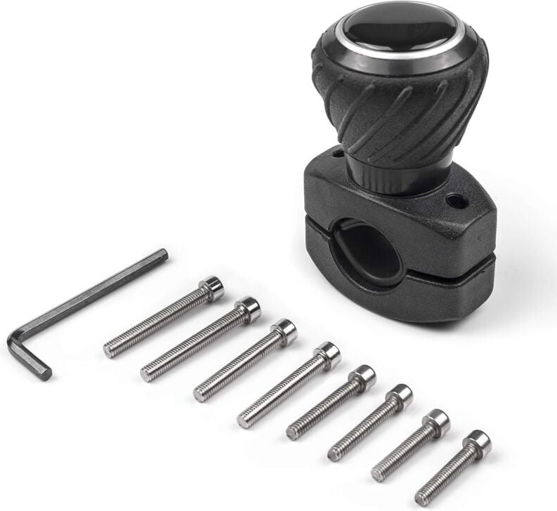 Kompatibel mit Luxus-Lenkradknauf – Universelles Lenkrad für Pkw, Lkw, Traktoren, Rasenmäher, Gabelstapler und mehr