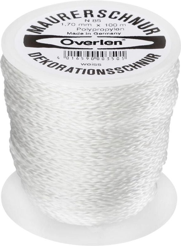 Maurerschnur pp 1,7mm 100m weiß Overmann