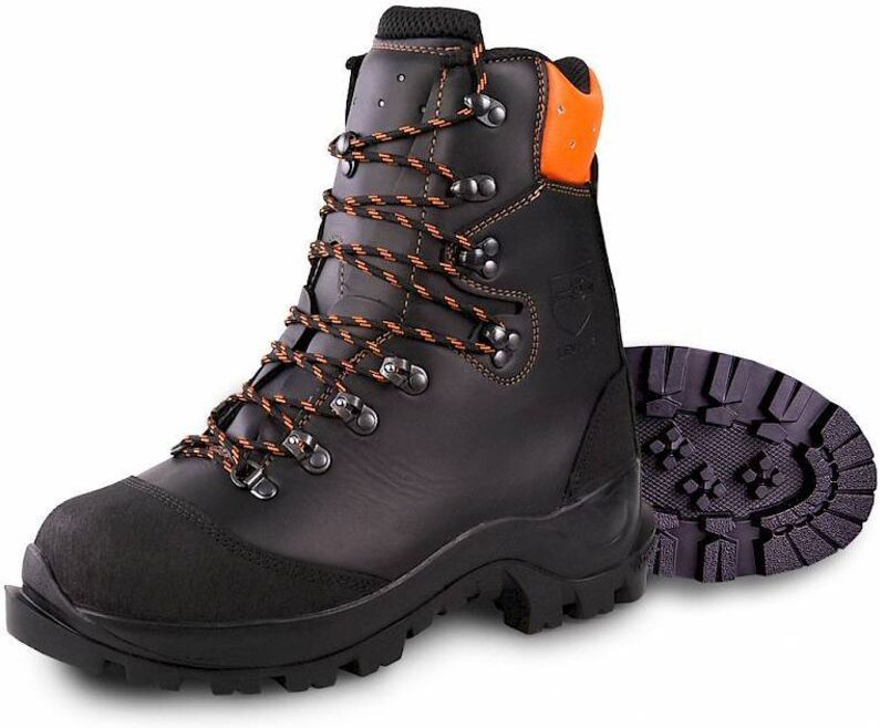 Hase S3-Forststiefel Schnittschutz 2 "Eifel Super" aus Leder 47