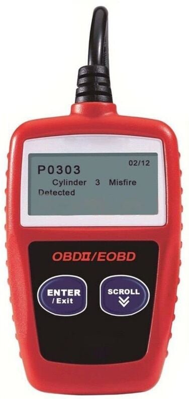 MS309 OBDII-Scanner, mehrsprachiges Kfz-Diagnosetool, Motordiagnosetool